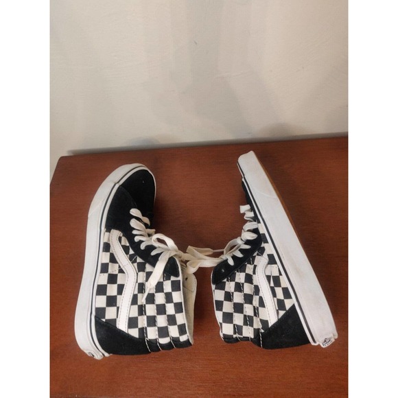Vans Sneakers High Tops Black White Checker Men\'s Size 4.5, Women Size 6.0 main image 6